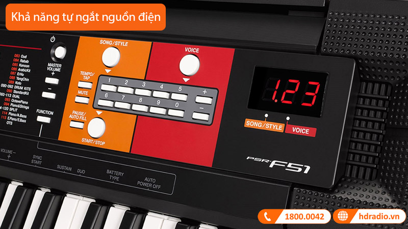 Đàn Organ Yamaha PSR F51