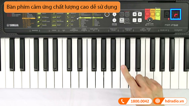 Đàn Organ Yamaha PSR F52