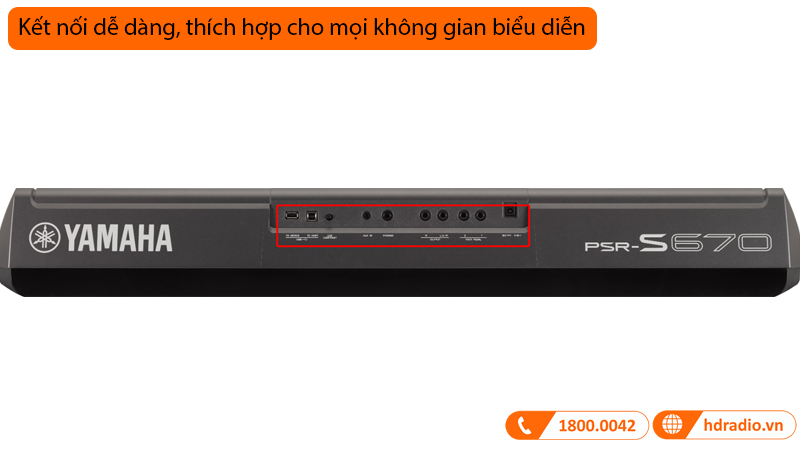 Đàn Organ Yamaha PSR S670