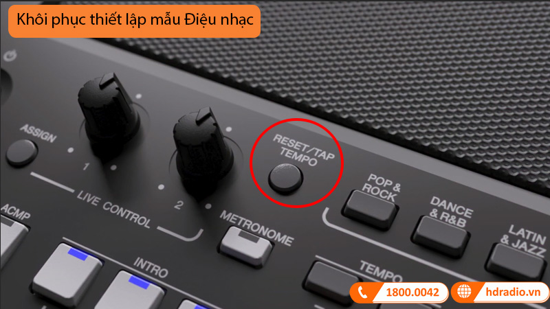 Tính năng Multi-Pad của Đàn Organ Yamaha PSR SX600