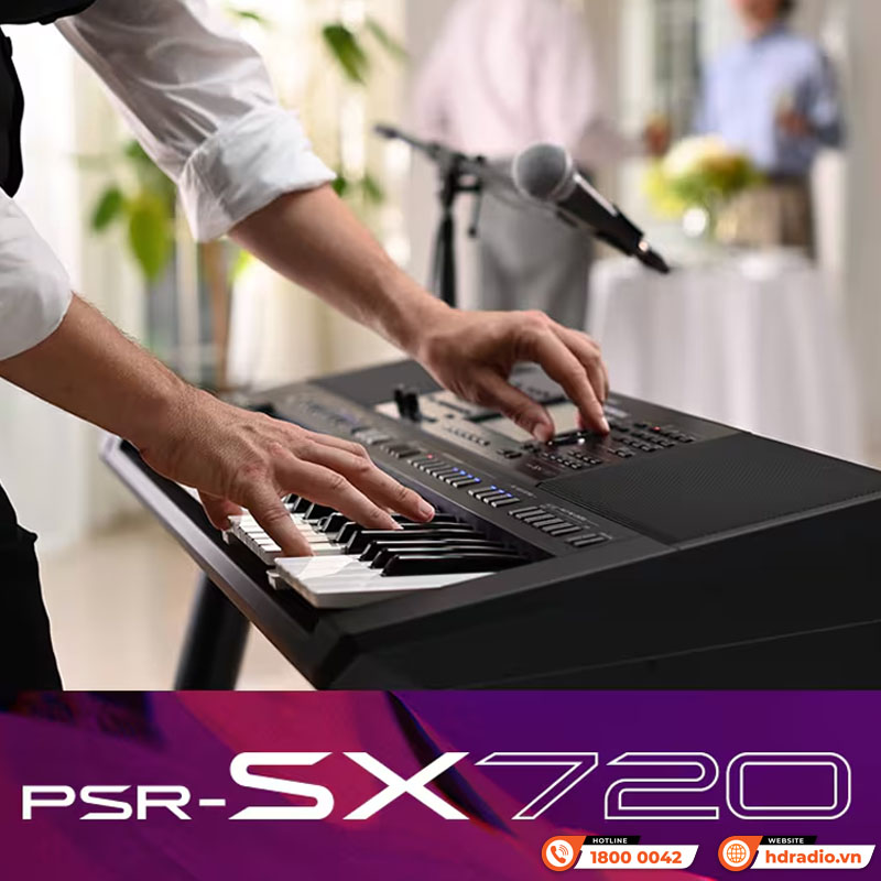 Đàn Organ Yamaha PSR-SX720