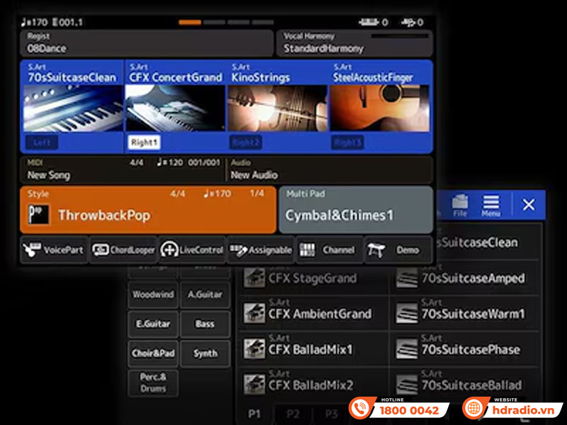 Đàn organ Yamaha PSR-SX920