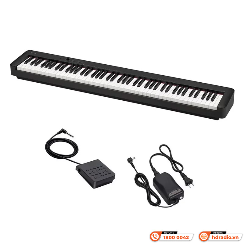 Đàn Piano Casio CDP-S150, piano điện, USB, AUDIO IN, MIDI, Pin 13H-3