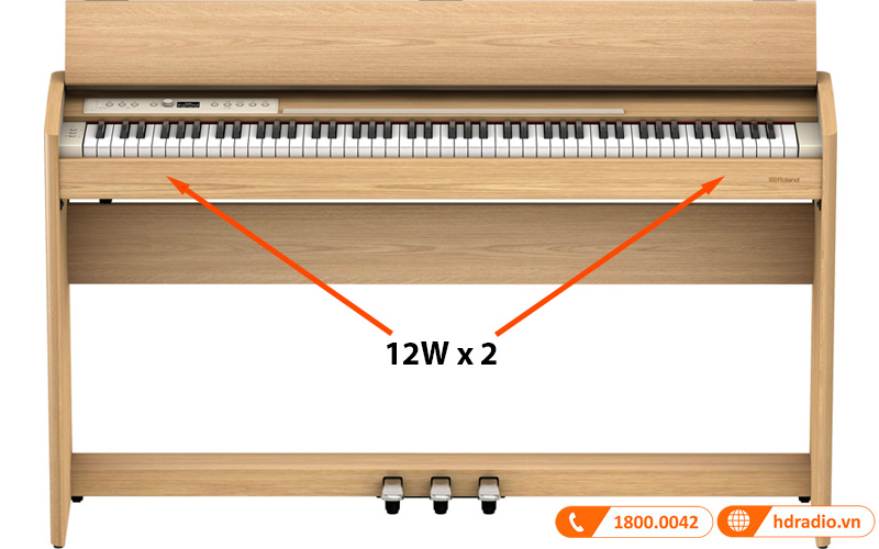 Đàn Piano Roland F701, piano điện-6