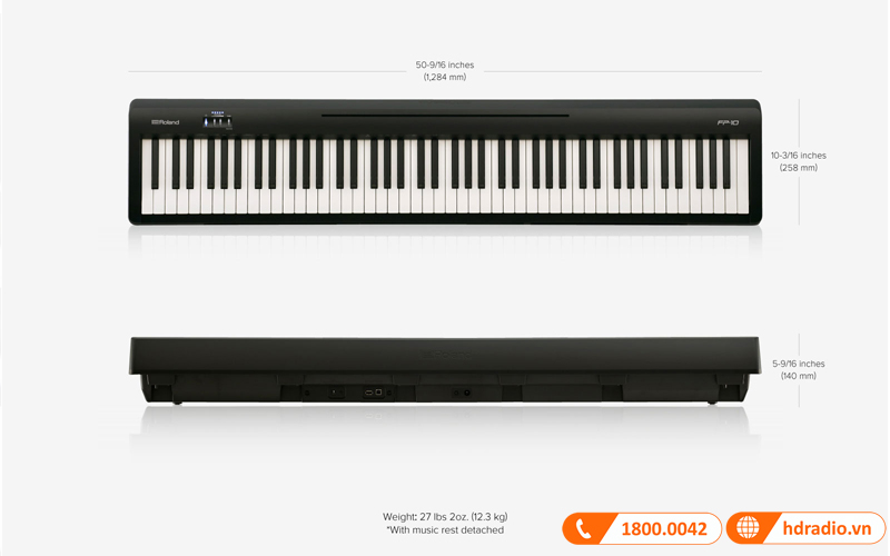 Đàn Piano Roland FP-10