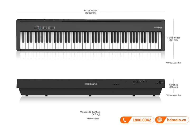 Đàn Piano Roland FP-30X
