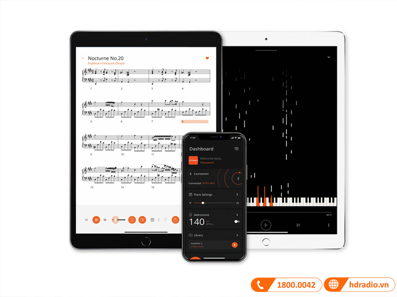 Đàn Piano Roland GP-6, piano điện-25