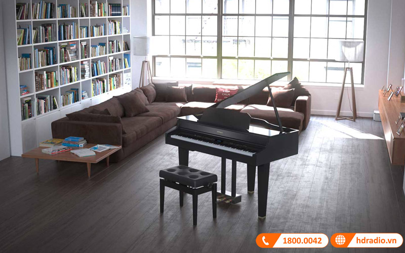 Đàn Piano Roland GP-607, grand piano điện-6