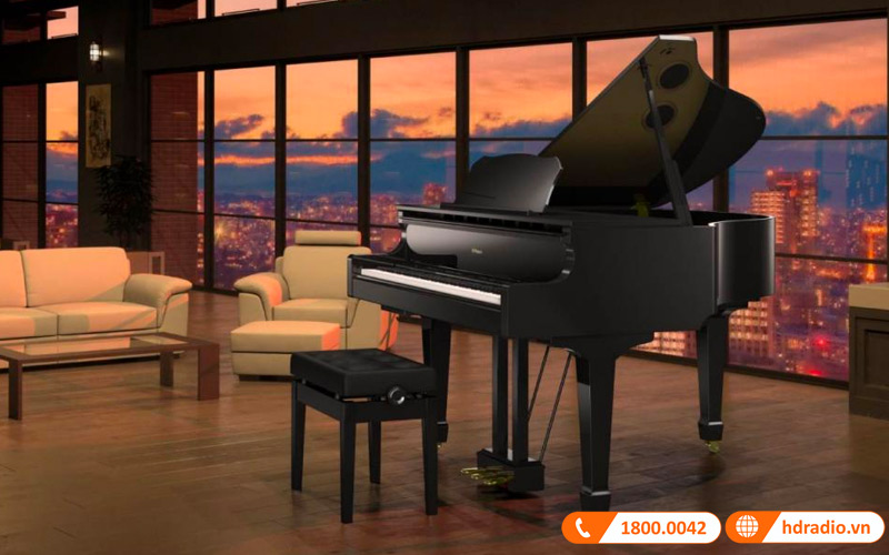 Đàn Piano Roland GP-609, đàn grand piano điện-11