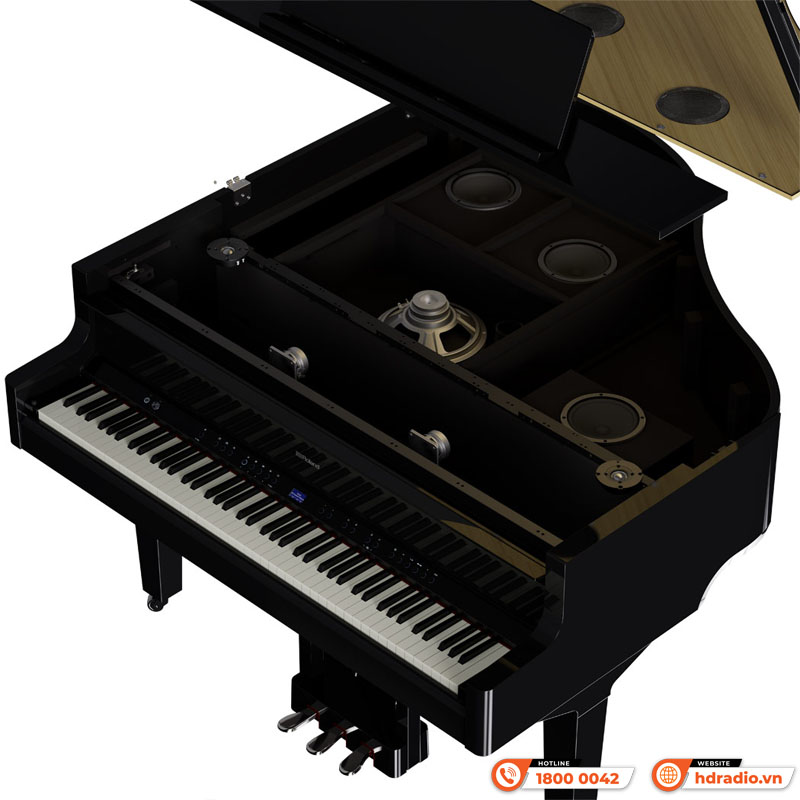Đàn Piano Roland GP-9M, piano điện (Bluetooth 4.2, USB, Mic, XRL)-14