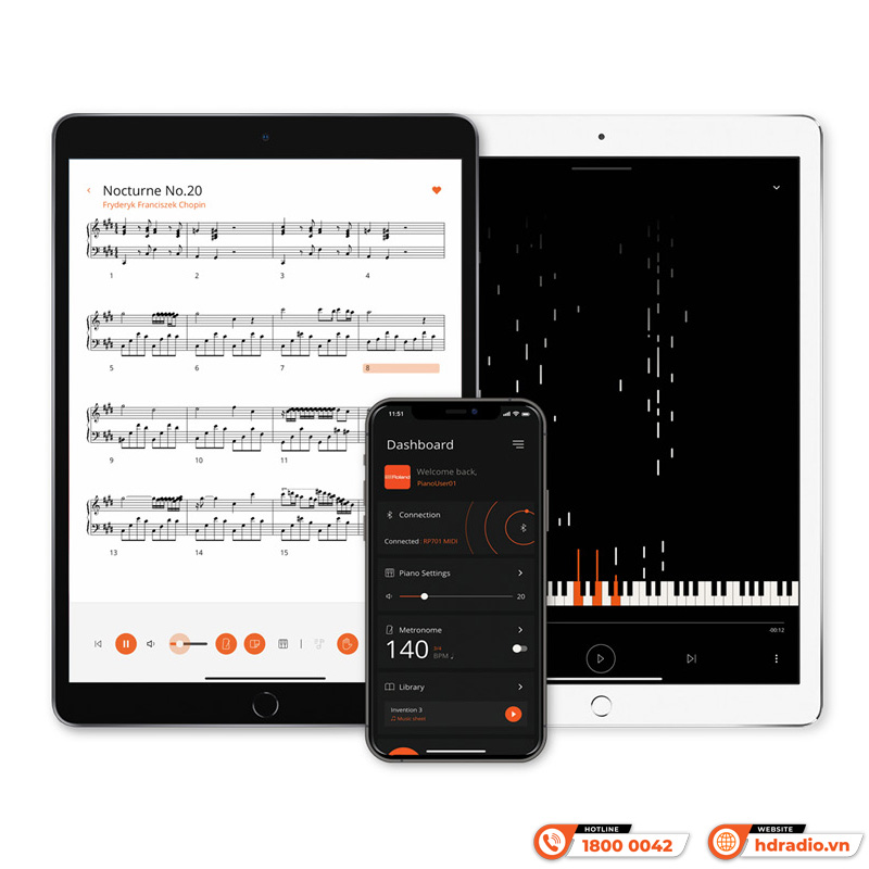 Đàn Piano Roland GP-9M