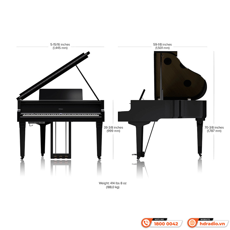Đàn Piano Roland GP-9M