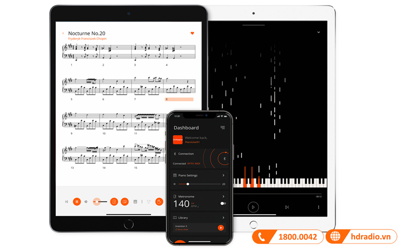 Đàn Piano Roland LX-705, piano điện-11