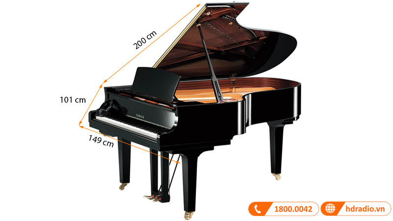 Đàn Piano Yamaha C5X SH3