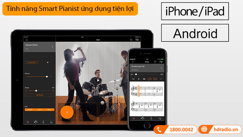 Đàn Piano Yamaha CLP-745