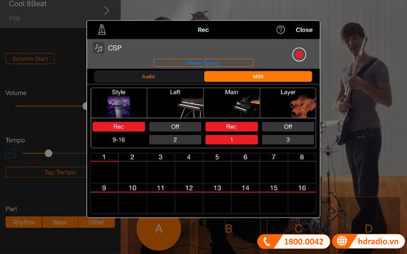 Đàn Piano Yamaha CSP-295GP