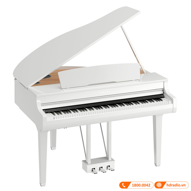 Đàn Piano Yamaha CSP-295GP, piano điện, Bluetooth MIDI, USB, MIC, Nắp trượt (New 2023)-4