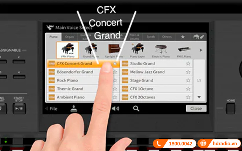 Đàn Piano Yamaha CVP-809