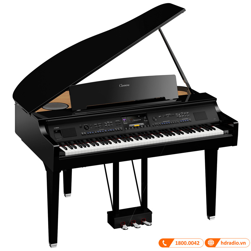 Đàn Piano Yamaha CVP-909GP, Bluetooth, MIDI, USB, MIC-2