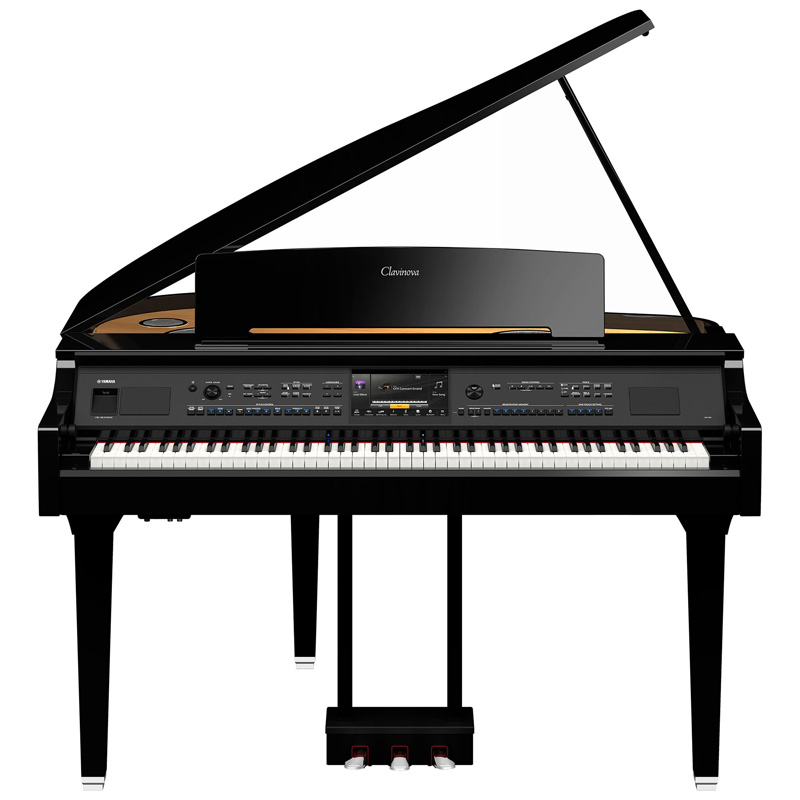 Đàn Piano Yamaha CVP-909GP, Bluetooth, MIDI, USB, MIC