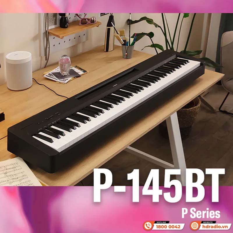 Đàn Piano Yamaha P-145BT