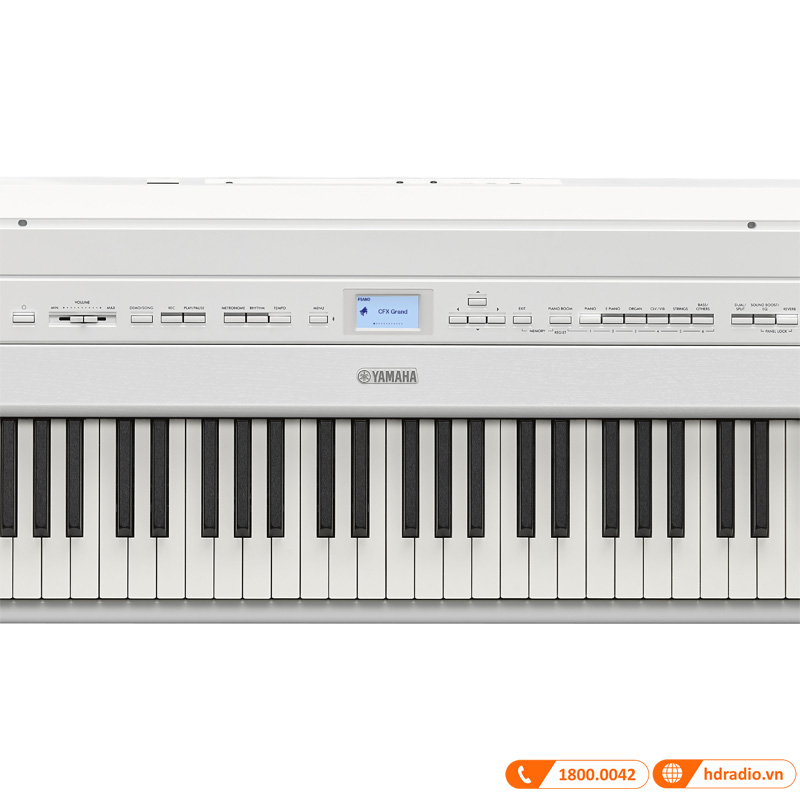 Đàn Piano Yamaha P-525, piano điện, 18W, MIDI, AUX, USB, Bluetooth-5
