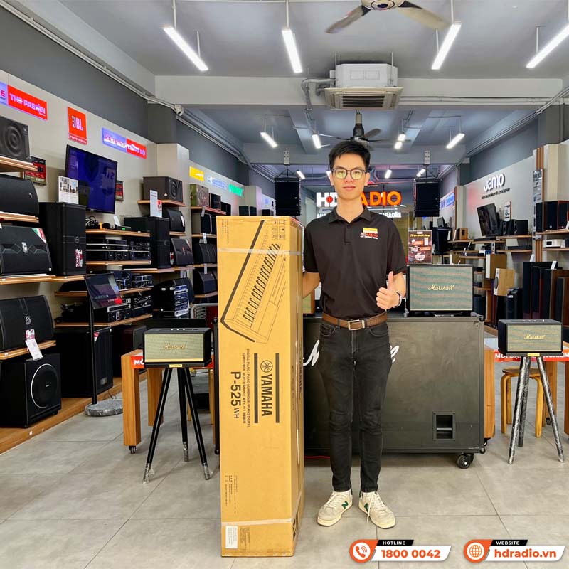 Bàn giao đàn piano Yamaha P525 gần 43tr cho anh Hưng Bàn giao đàn piano Yamaha P525 gần 43tr cho anh Hưng