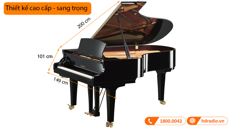 Đàn Piano Yamaha S5X SH3