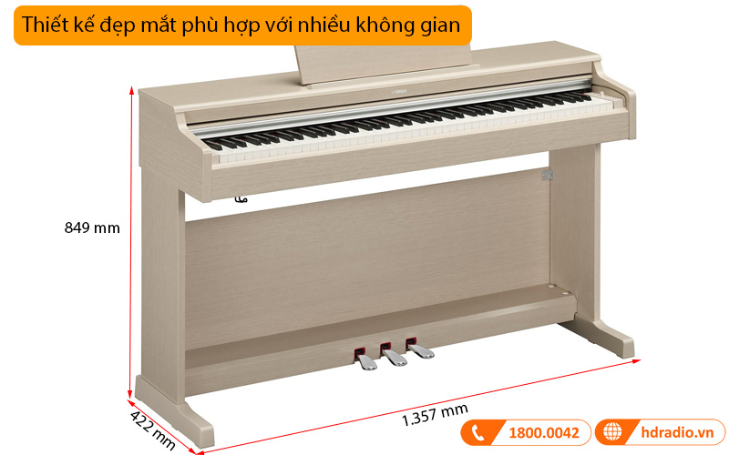 Đàn Piano Yamaha YDP-165