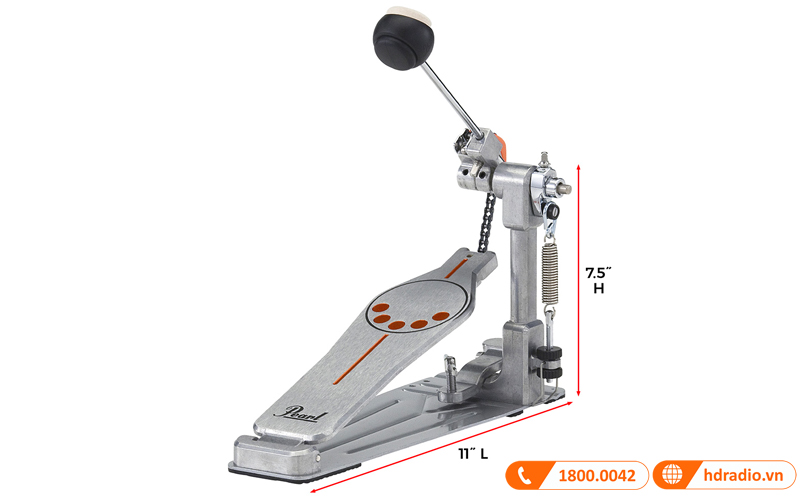 Pedal Pearl P-930, bàn đạp trống Bass-2