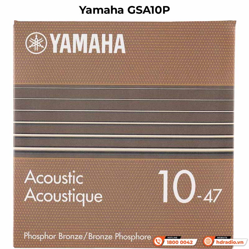 Dây Đàn Guitar Acoustic Yamaha GSA10P