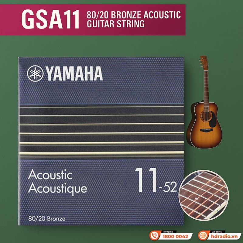 Dây Đàn Guitar Acoustic Yamaha GSA11