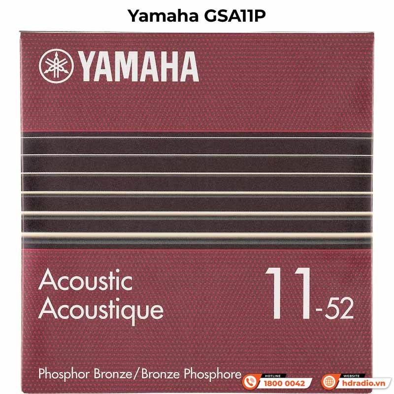 Dây Đàn Guitar Acoustic Yamaha GSA11P