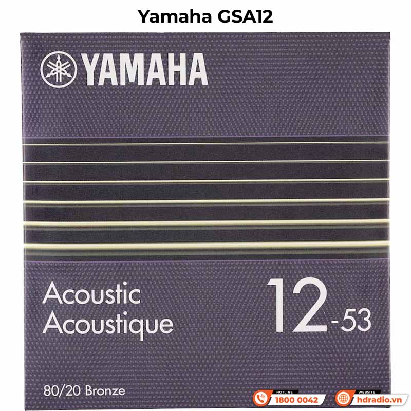 Dây Đàn Guitar Acoustic Yamaha GSA12 Dây Đàn Guitar Acoustic Yamaha GSA12