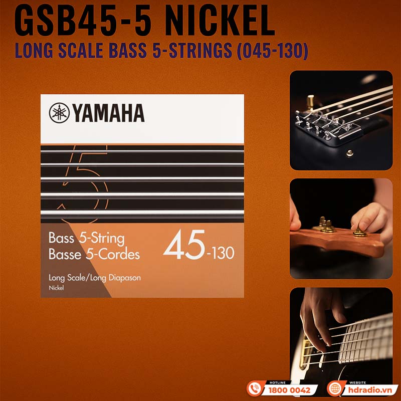 Dây Đàn Guitar Bass Yamaha GSB45-5 Dây Đàn Guitar Bass Yamaha GSB45-5