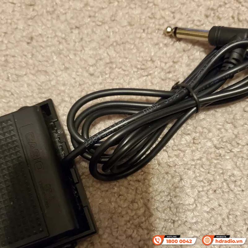 Bàn đạp Casio SP-3, pedal sustain đàn Organ-7