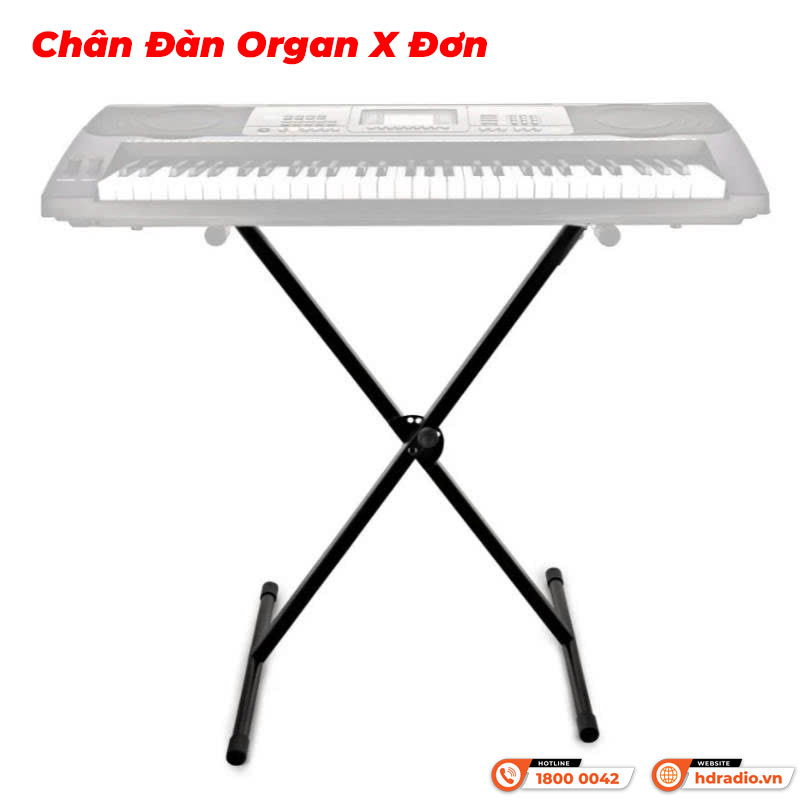 Chân Đàn Organ X Đơn