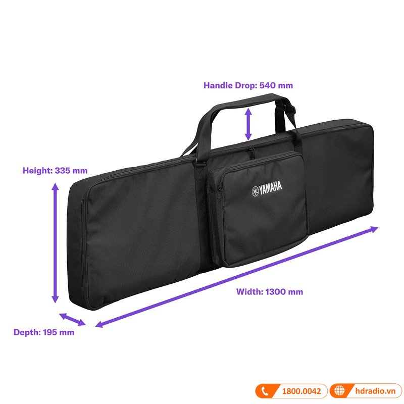 Túi đựng đàn organ Yamaha SC-KB730-6