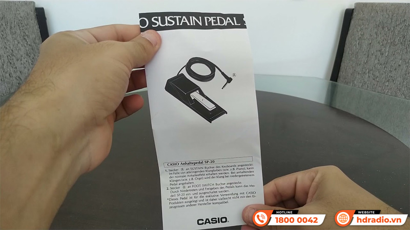 Bàn đạp Casio SP-20