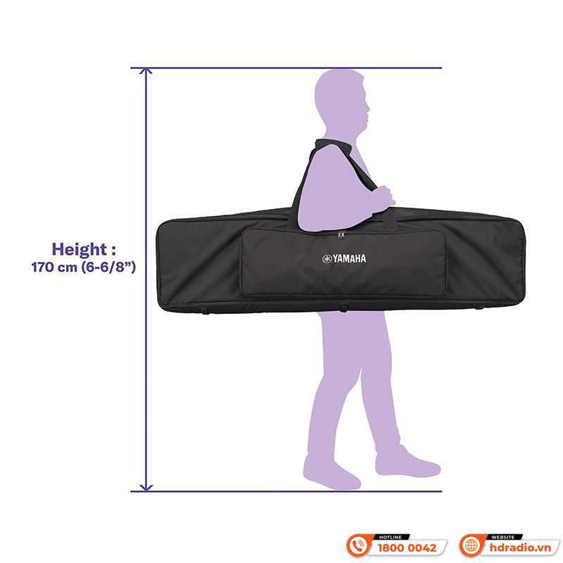 Túi đựng đàn Yamaha SC-KB851