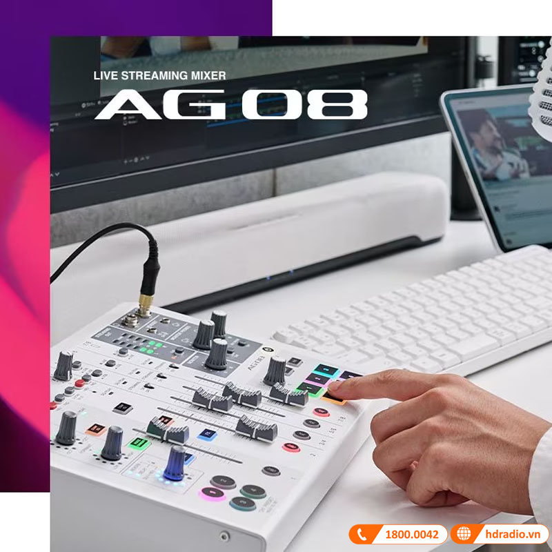 Bàn mixer Yamaha AG08