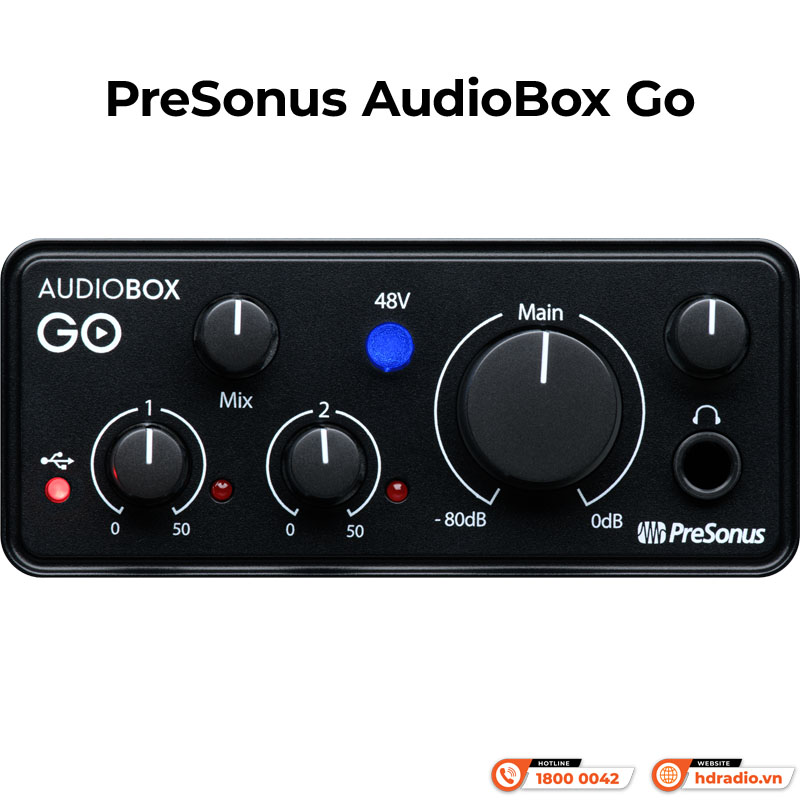 Soundcard PreSonus AudioBox Go