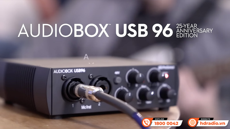 Soundcard PreSonus AudioBox USB 96 25th Anniversary Edition