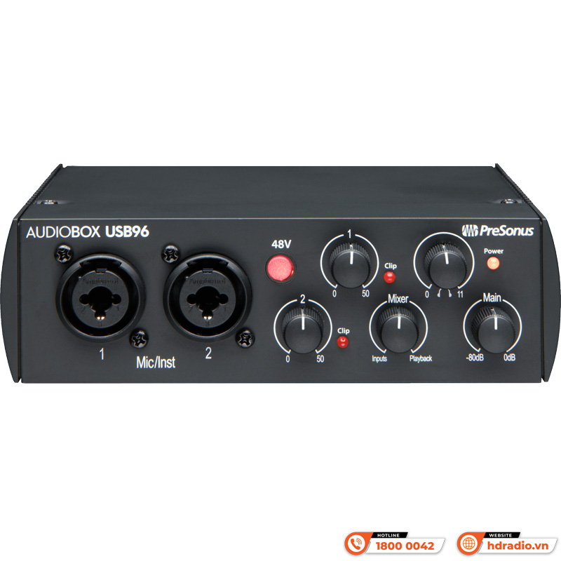 Soundcard PreSonus AudioBox USB 96 25th Anniversary Edition