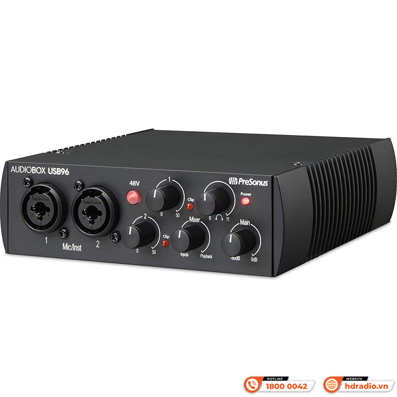 Bộ PreSonus AudioBox USB 96 Studio Ultimate Bundle 25th Anniversary Edition