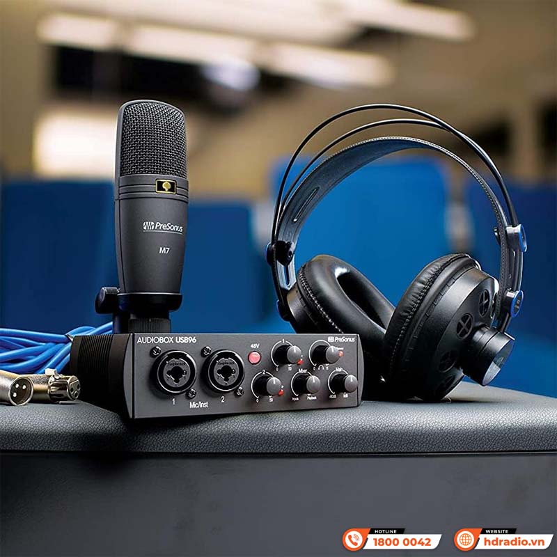 Bộ PreSonus AudioBox USB 96 Studio Ultimate Bundle 25th Anniversary Edition