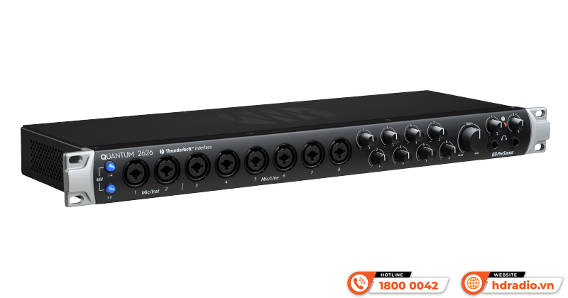 Soundcard PreSonus Quantum 2626 Thunderbolt™ 3 Audio Interface