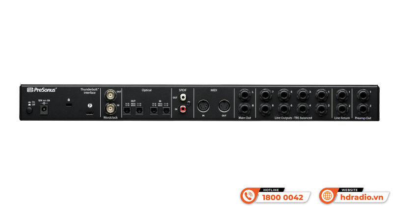 Soundcard PreSonus Quantum 2626 Thunderbolt™ 3 Audio Interface