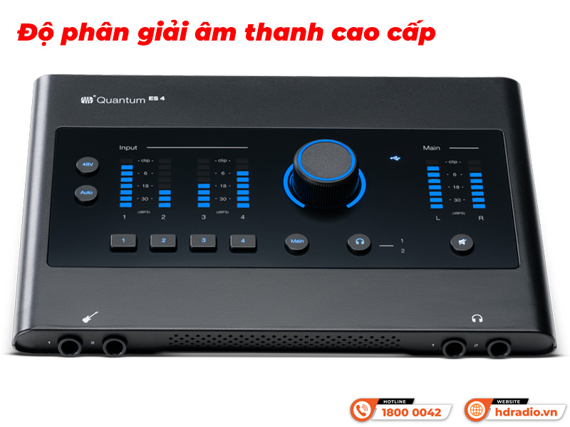 Âm thanh Soundcard PreSonus Quantum ES 4