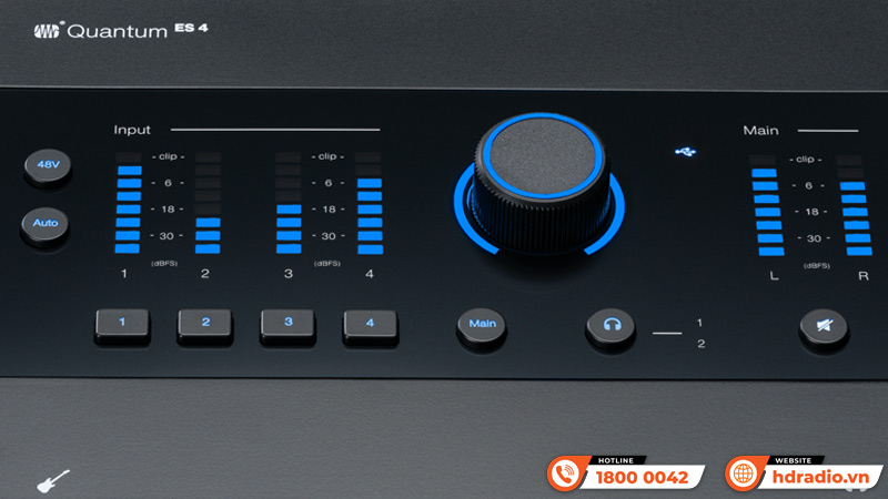 Điều khiển Soundcard PreSonus Quantum ES 4